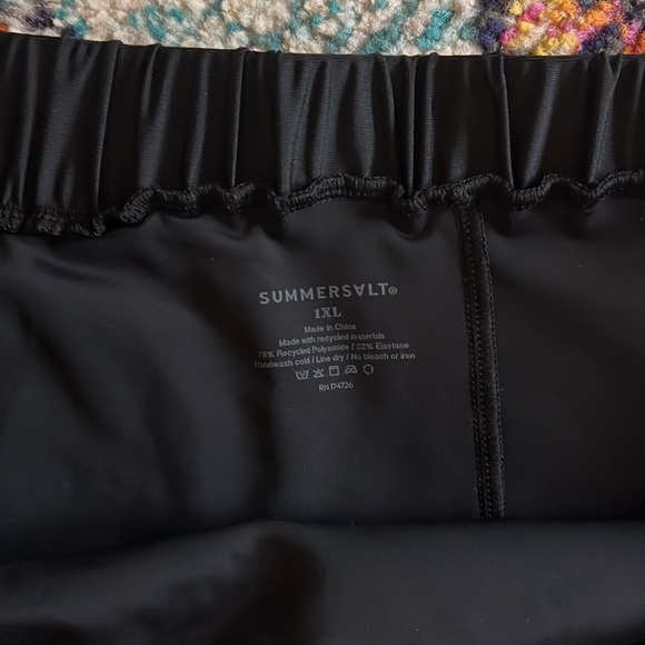 Summersalt Ruched Swim Skirt 1X - Picture 3 of 5